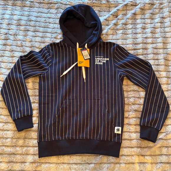 G-Star Other - G-Star Core Hooded Pinstripe 1 Sweat, NWT